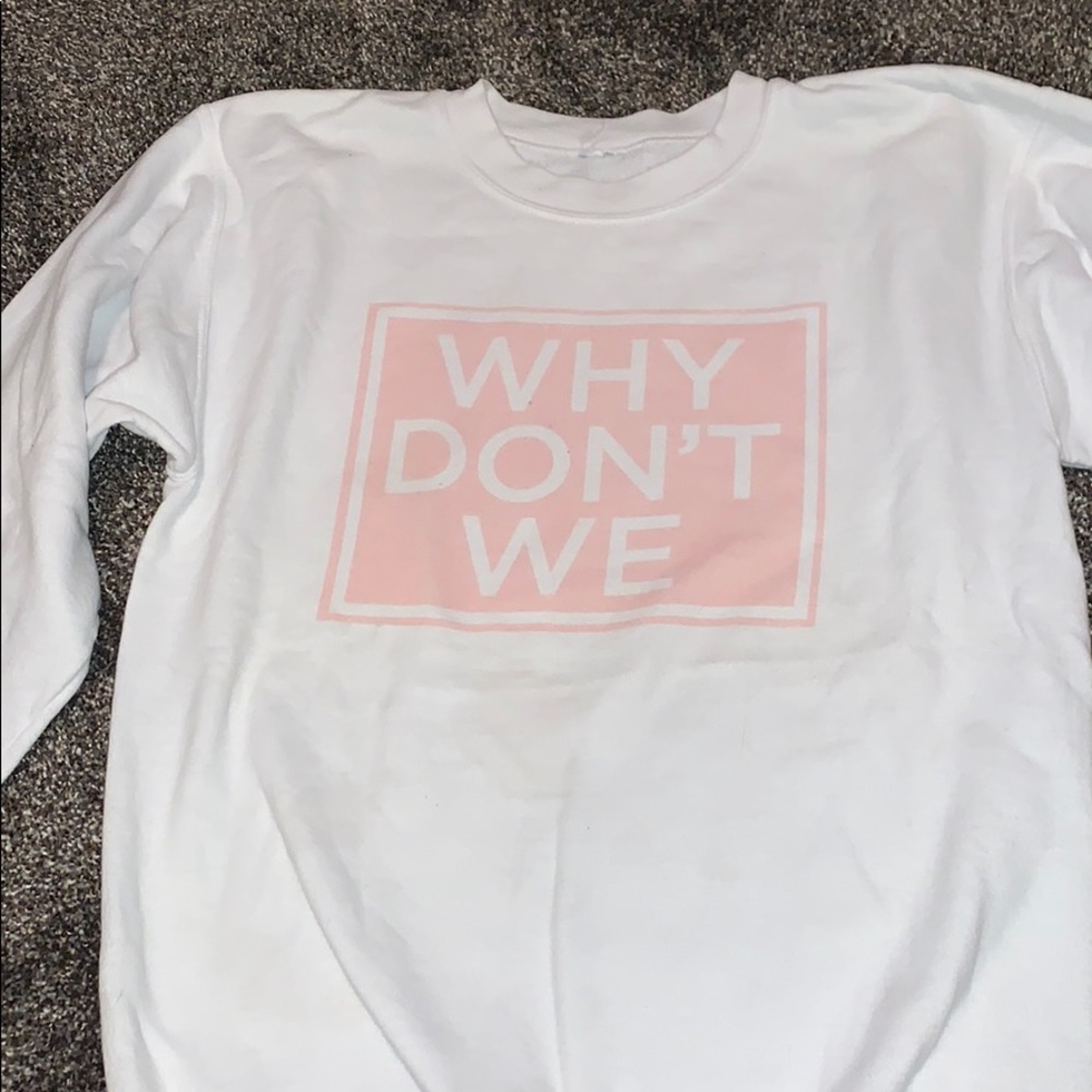 Why Don’t We crewneck